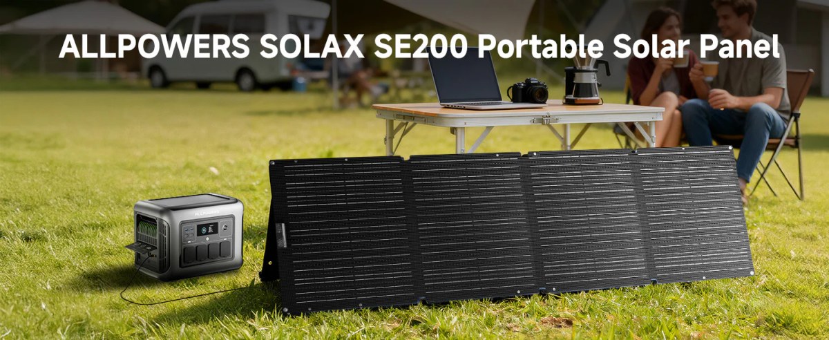 Draagbare zonnegenerator 600W met 200W zonnepaneel 9