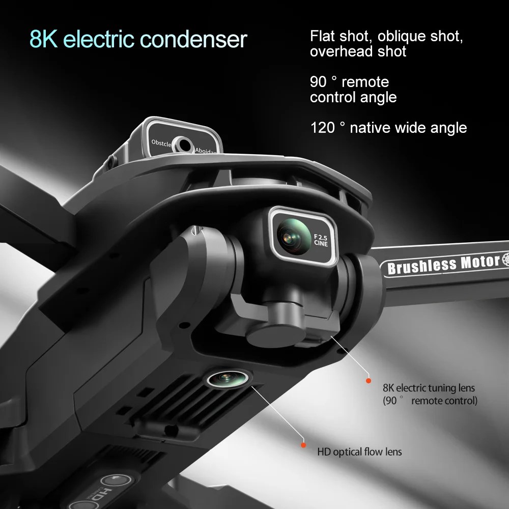 2025 V168 Pro MAX GPS-drone 8K HD-camera 5G WiFi FPV 7