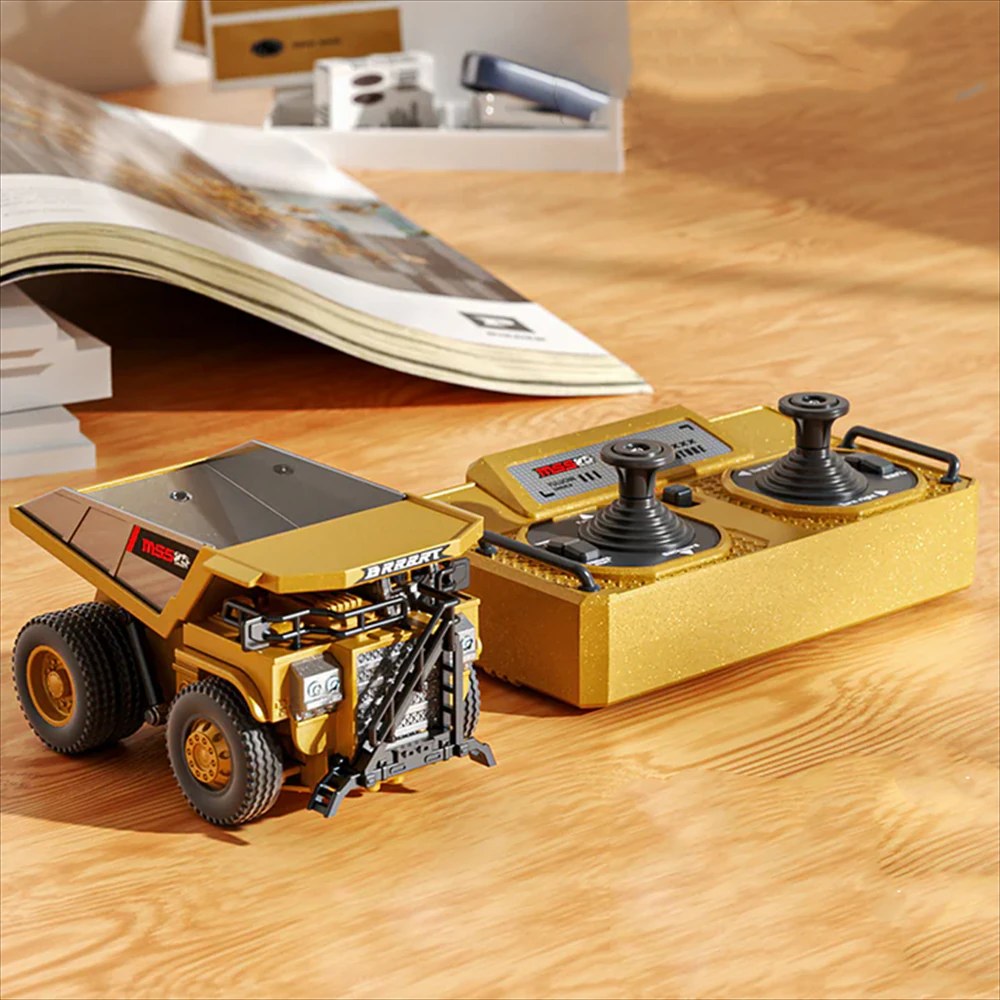 Remote Control Toy Excavator with Light and Sound 4