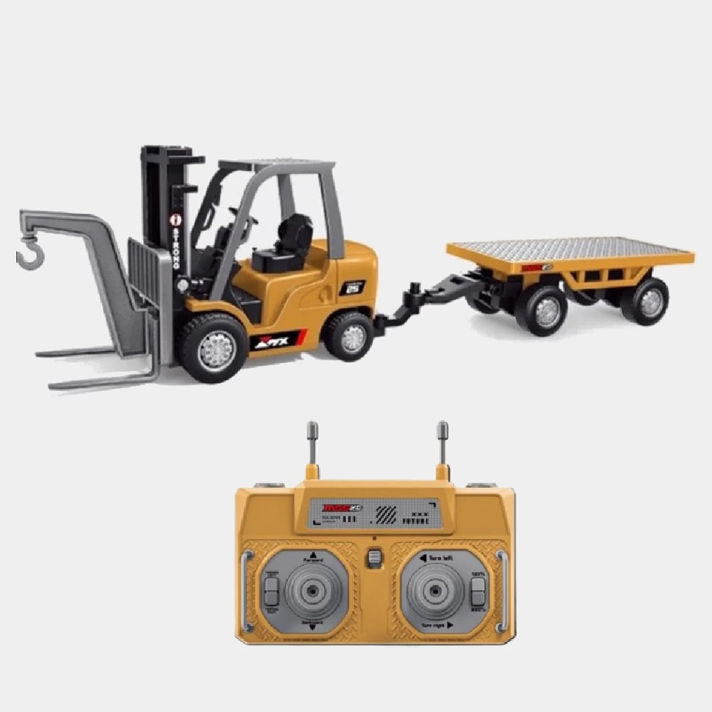 Remote Control Toy Excavator with Light and Sound 5