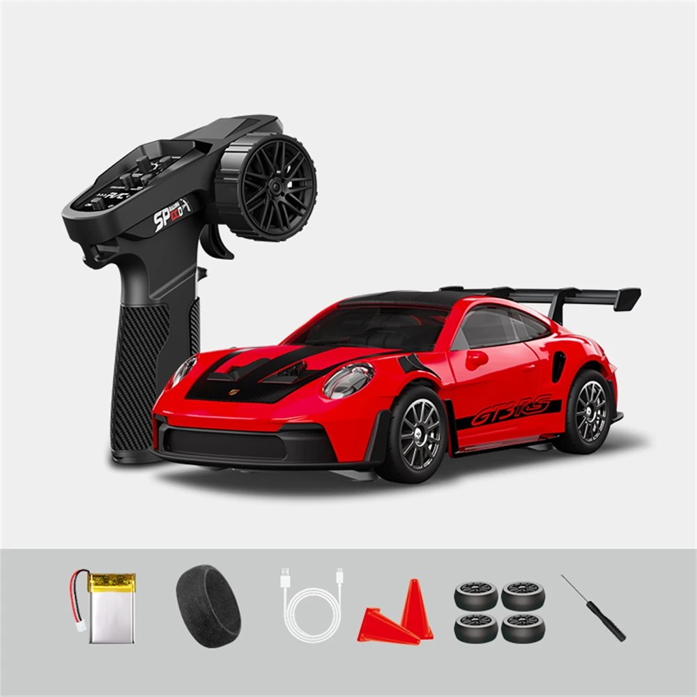RC Drift Car 1:43 with Gyro - 4WD, LED and Remote Control 5