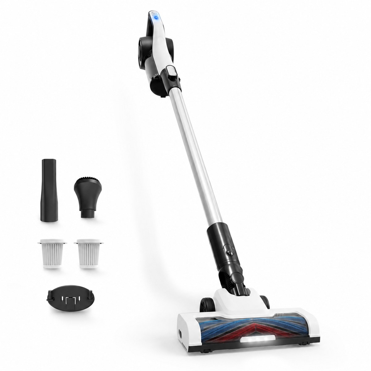 Draadloze stofzuiger met LED-lamp, 40 min looptijd