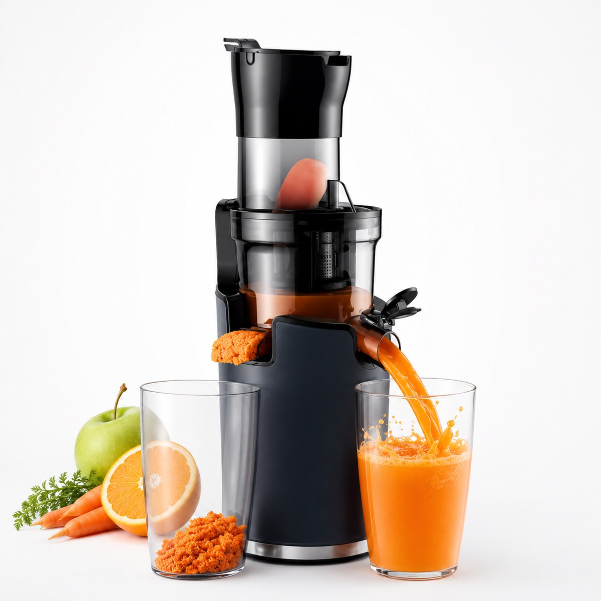 Koude Pers Juicer 200W voor Fruit en Groenten